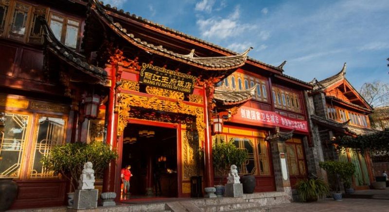 Lijiang Wangfu Hotel Bagian luar foto